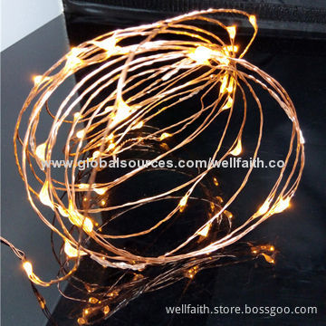 LED String Light with 10m, 100 LED, Warm White Light